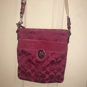 COACH Hot Pink Satchel